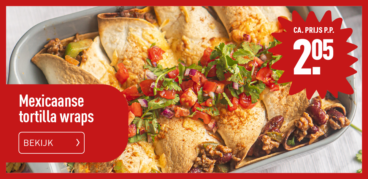 Recept tortilla wraps