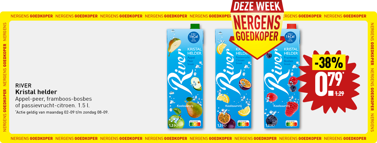 Deze week nergens goedkoper