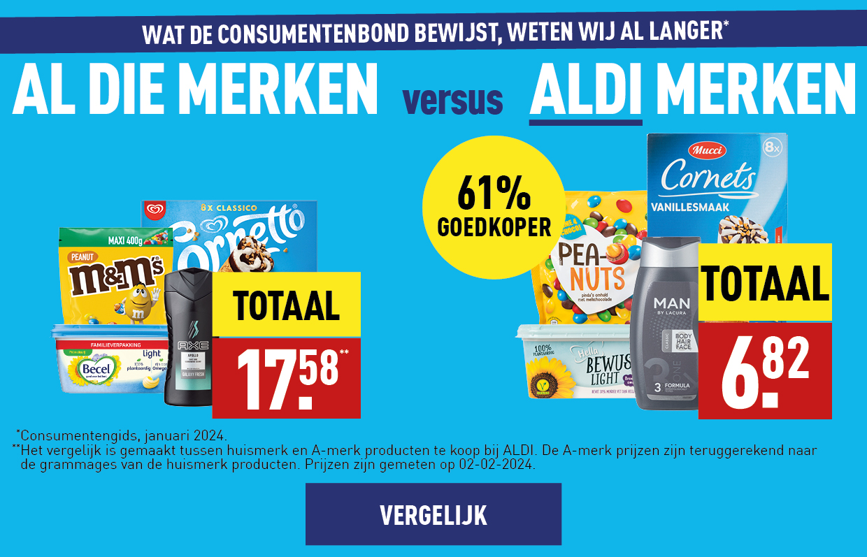 AL DIE versus ALDI