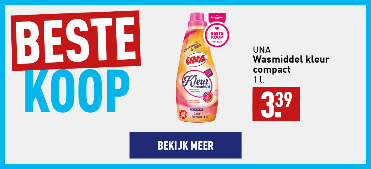 Beste koop wasmiddel 