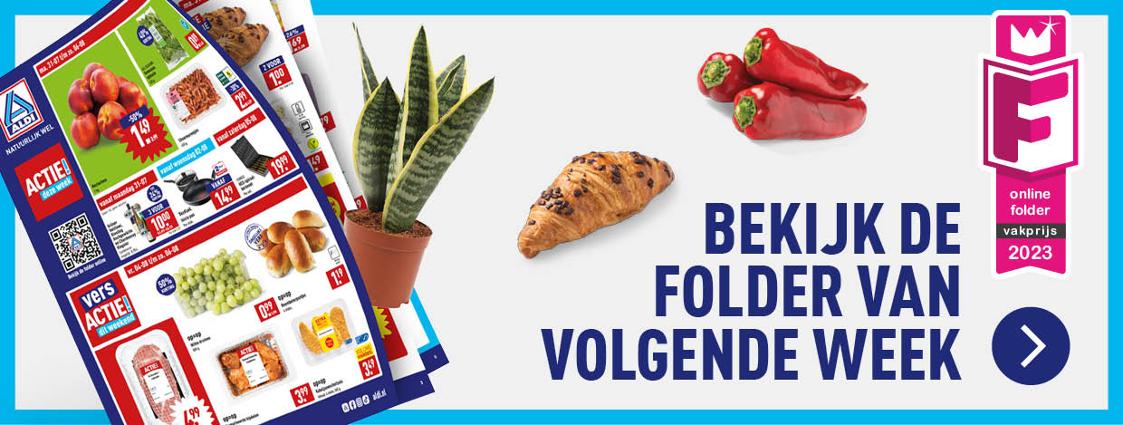 Folder volgende week