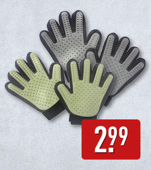 Borstelhandschoenen