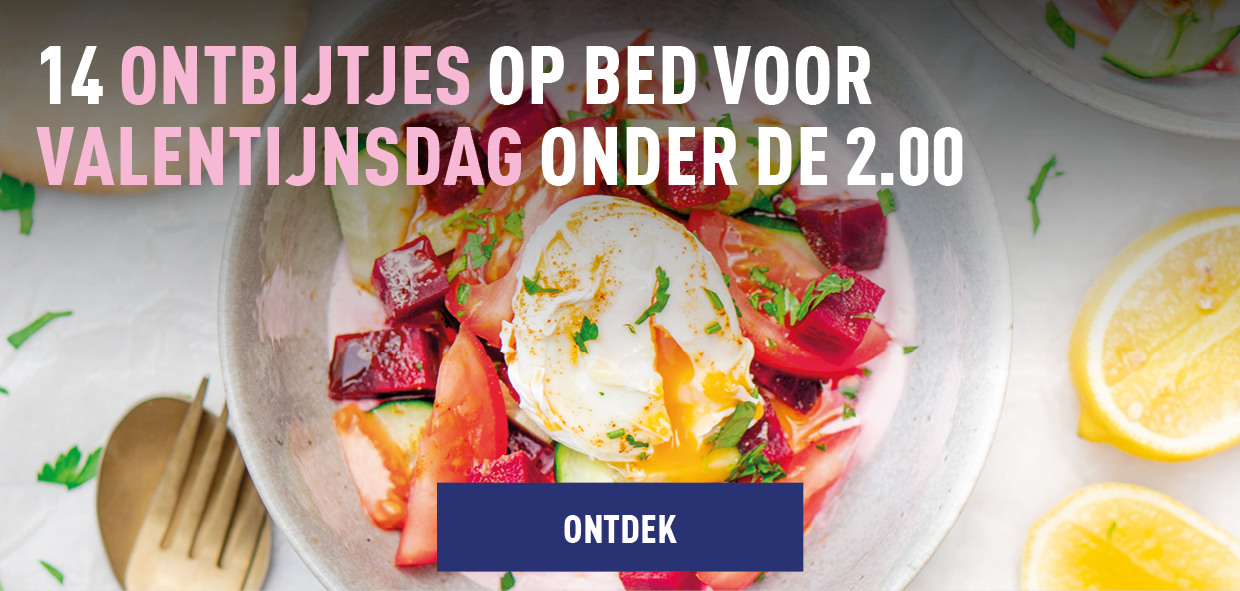 Ontbijtjes op bed valentijn