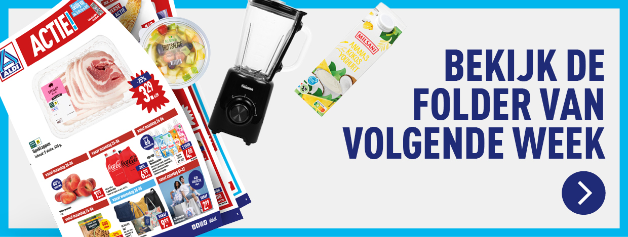 Folder volgende week