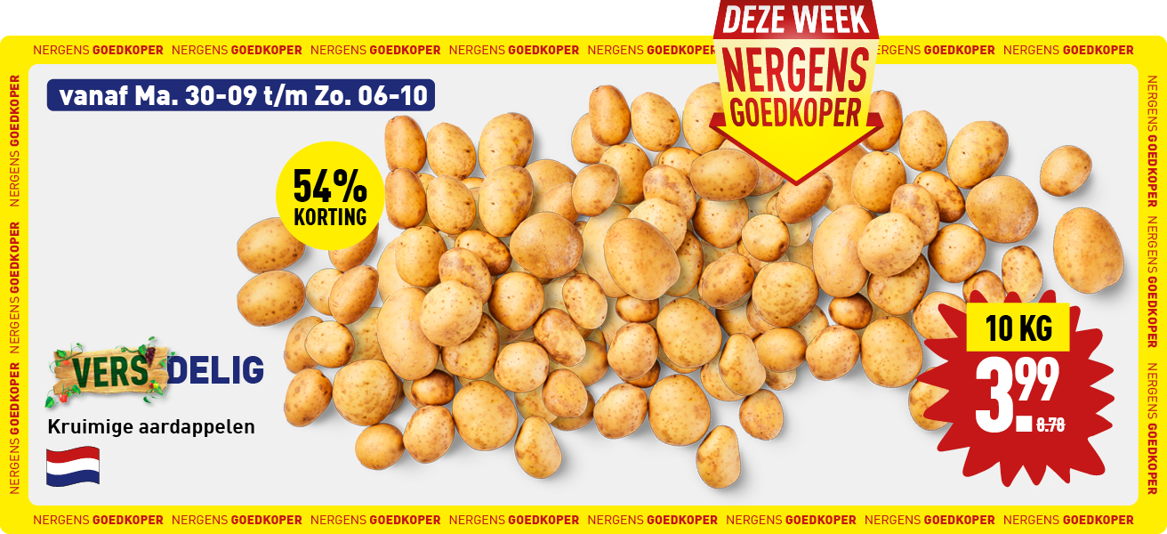 Deze week nergens goedkoper