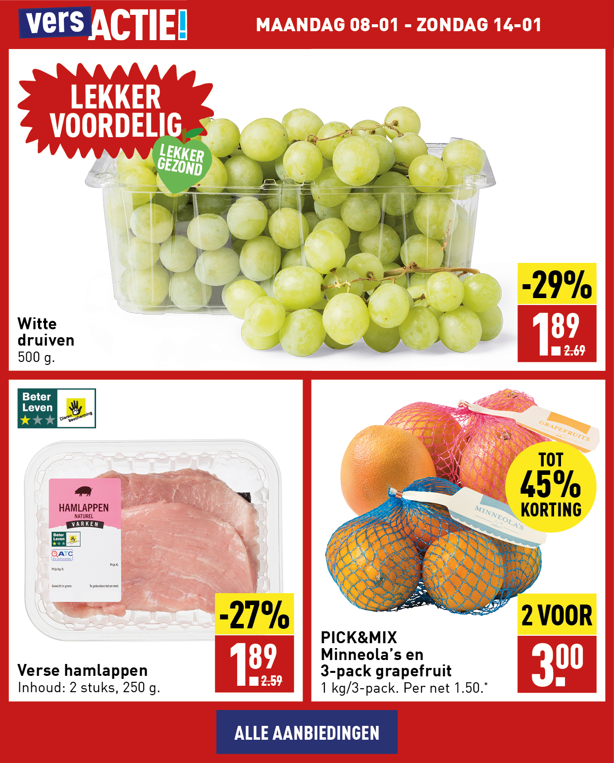 Vers lekker voordelig, lekker gezond