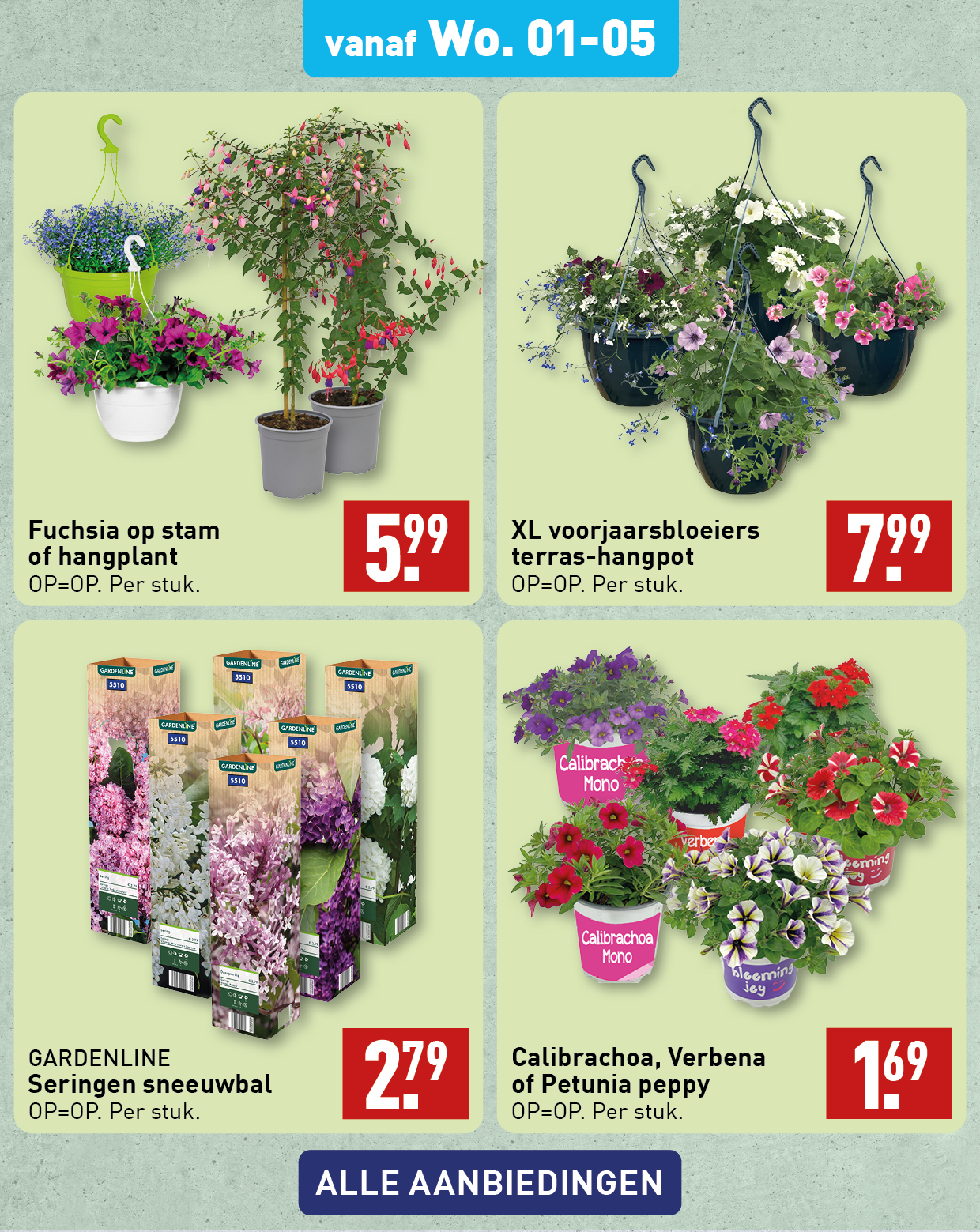Bloemen en planten