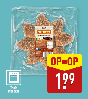 Breekbrood wit/meergranen