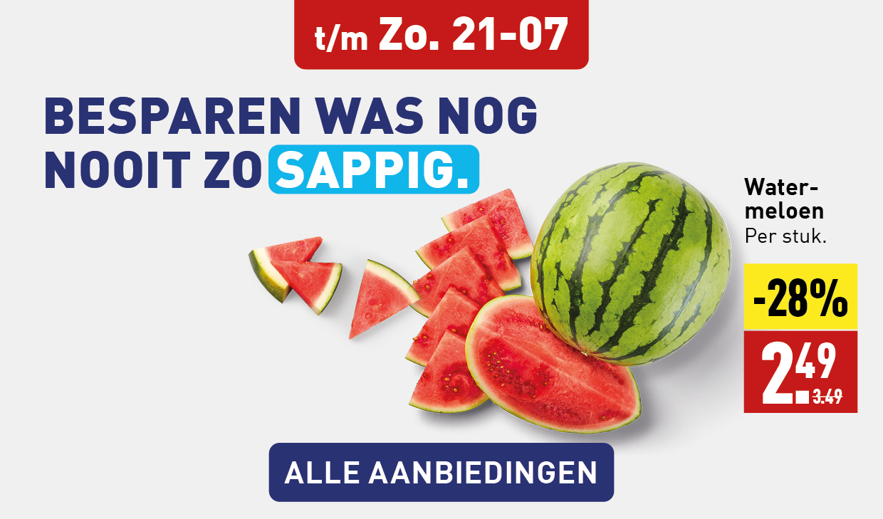 Vers watermeloen
