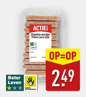 Chipolata worstjes