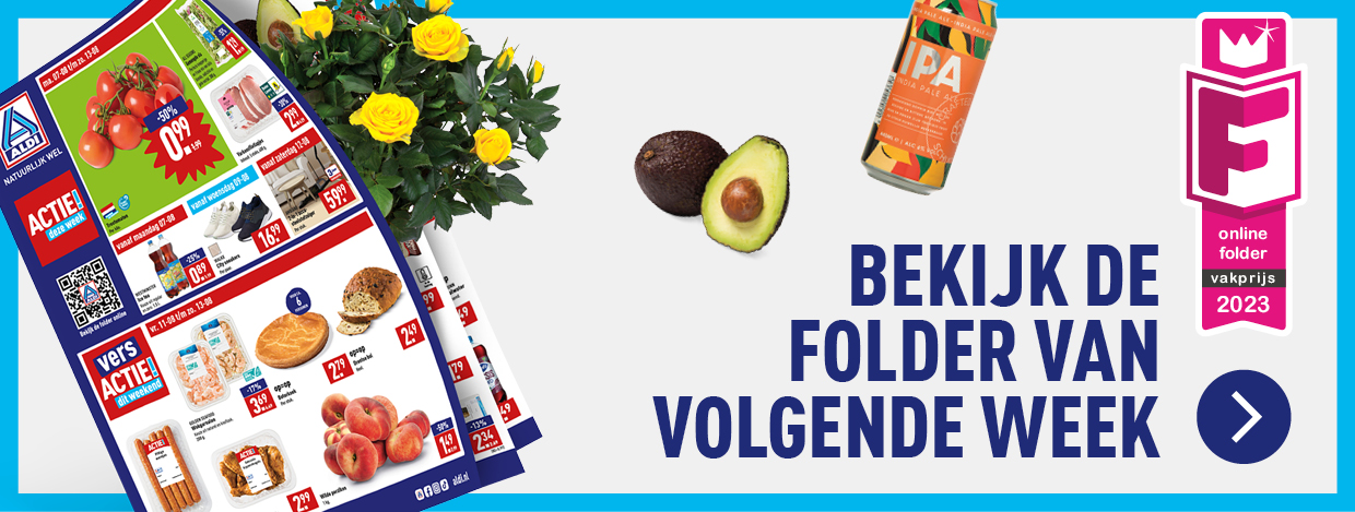 Folder volgende week