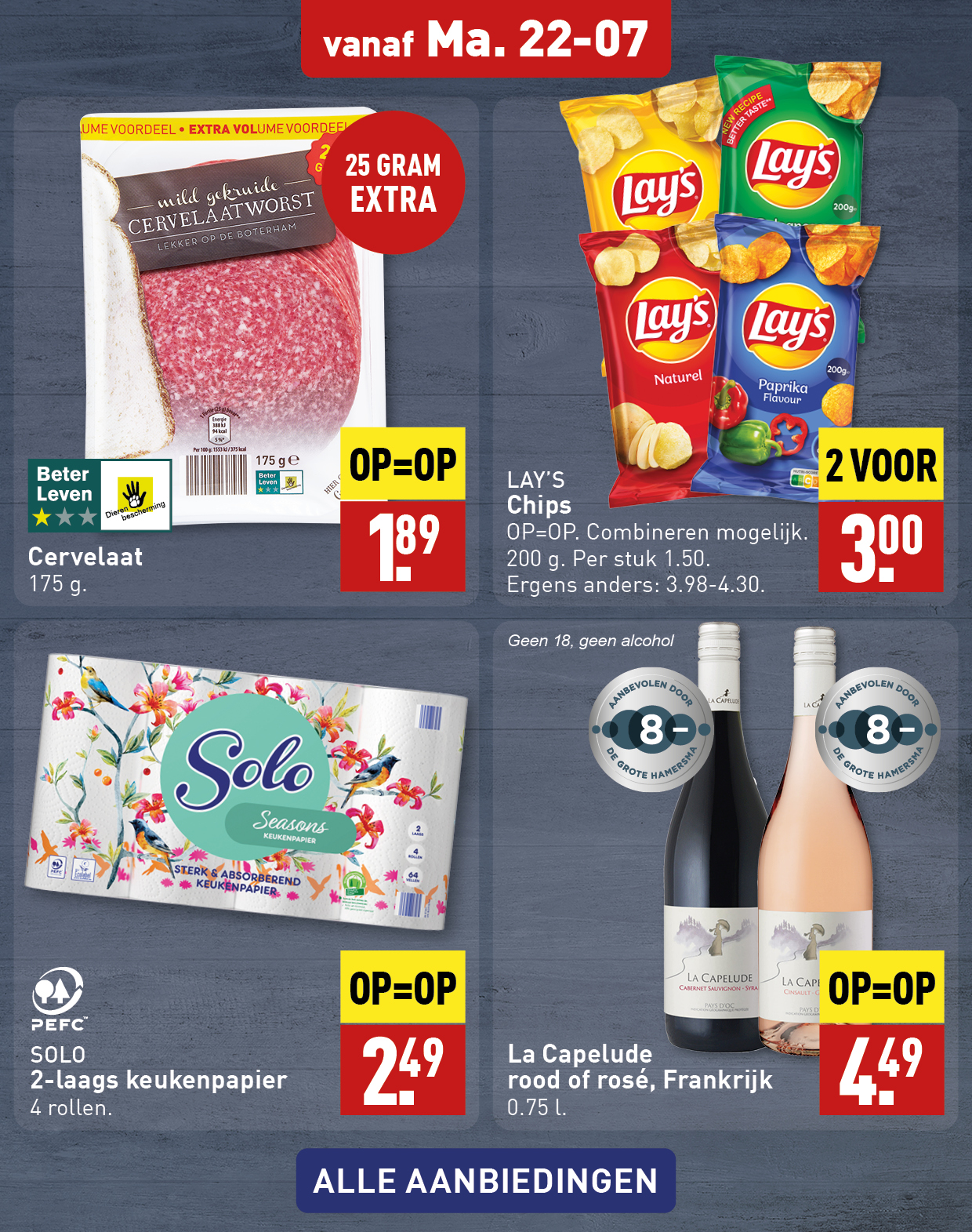 Tijdelijk assortiment