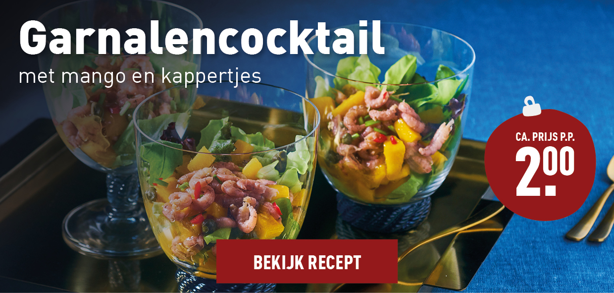 Garnalencocktail met mango