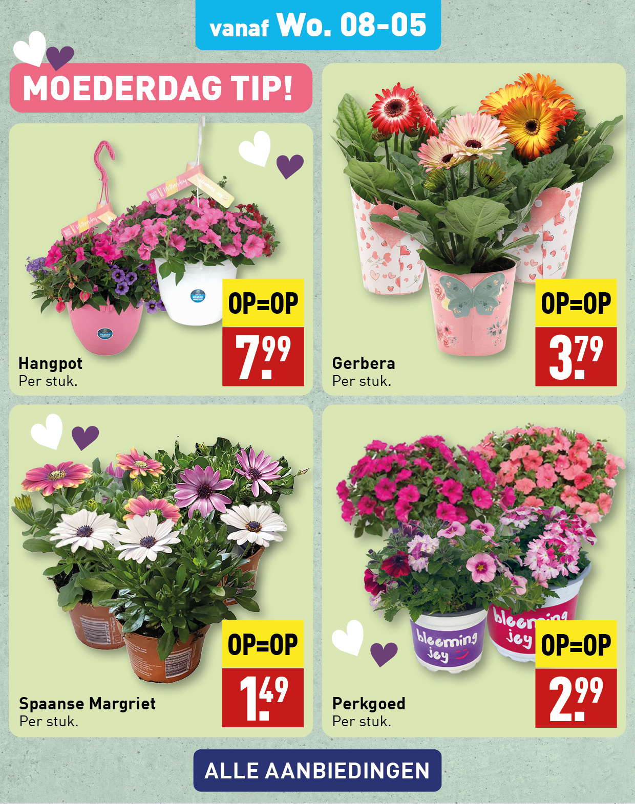 Bloemen en planten