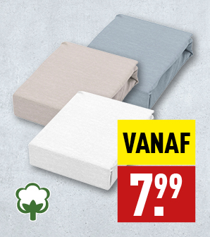 Luxe percale hoeslaken