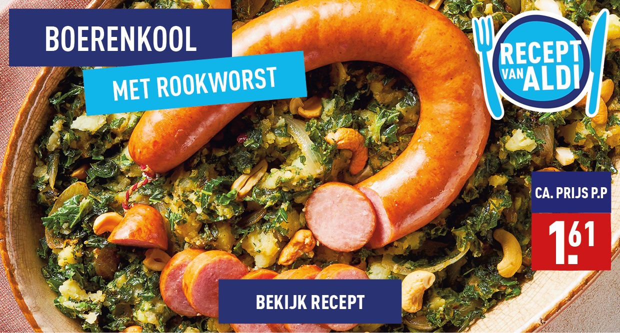 Recept van ALDI boerenkool