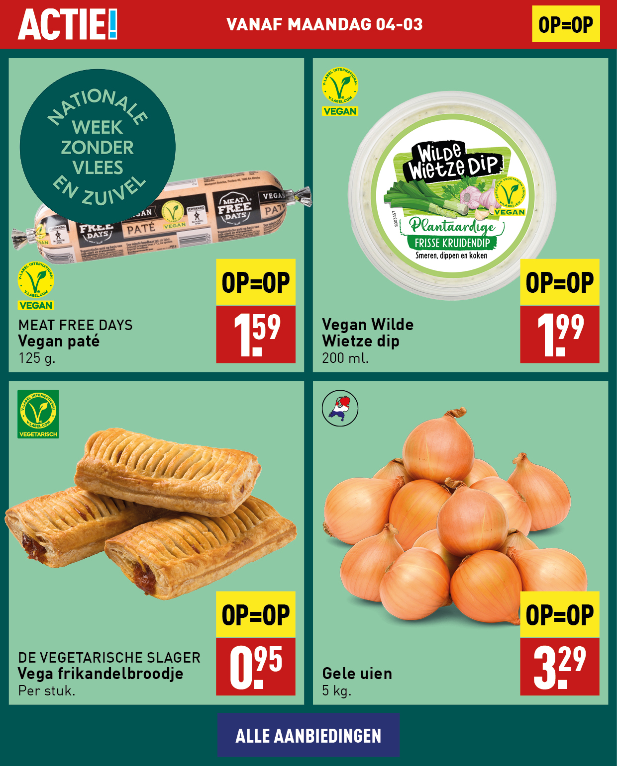 Week zonder zuivel en vlees