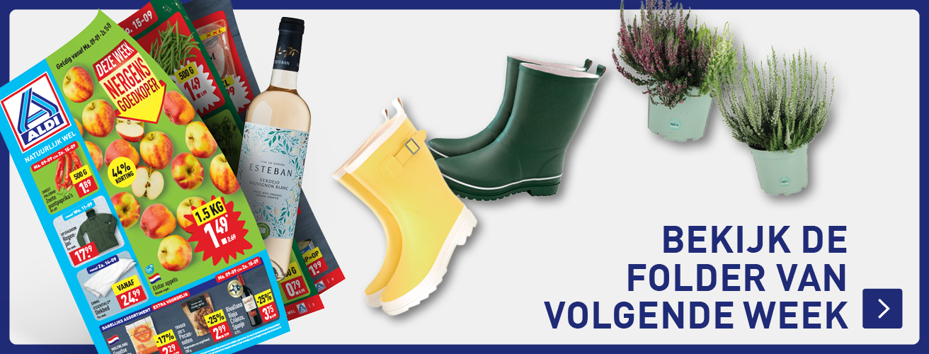 Folder volgende week 