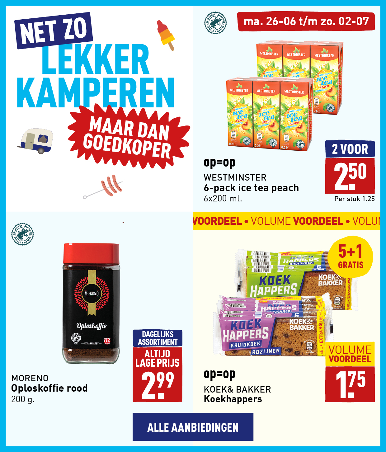 Net zo lekker kamperen, maar dan goedkoper!