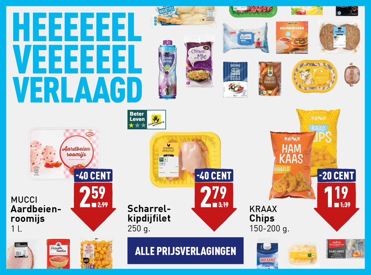 Prijsverlagingen