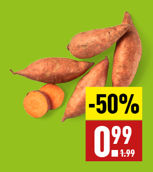 Zoete aardappels
