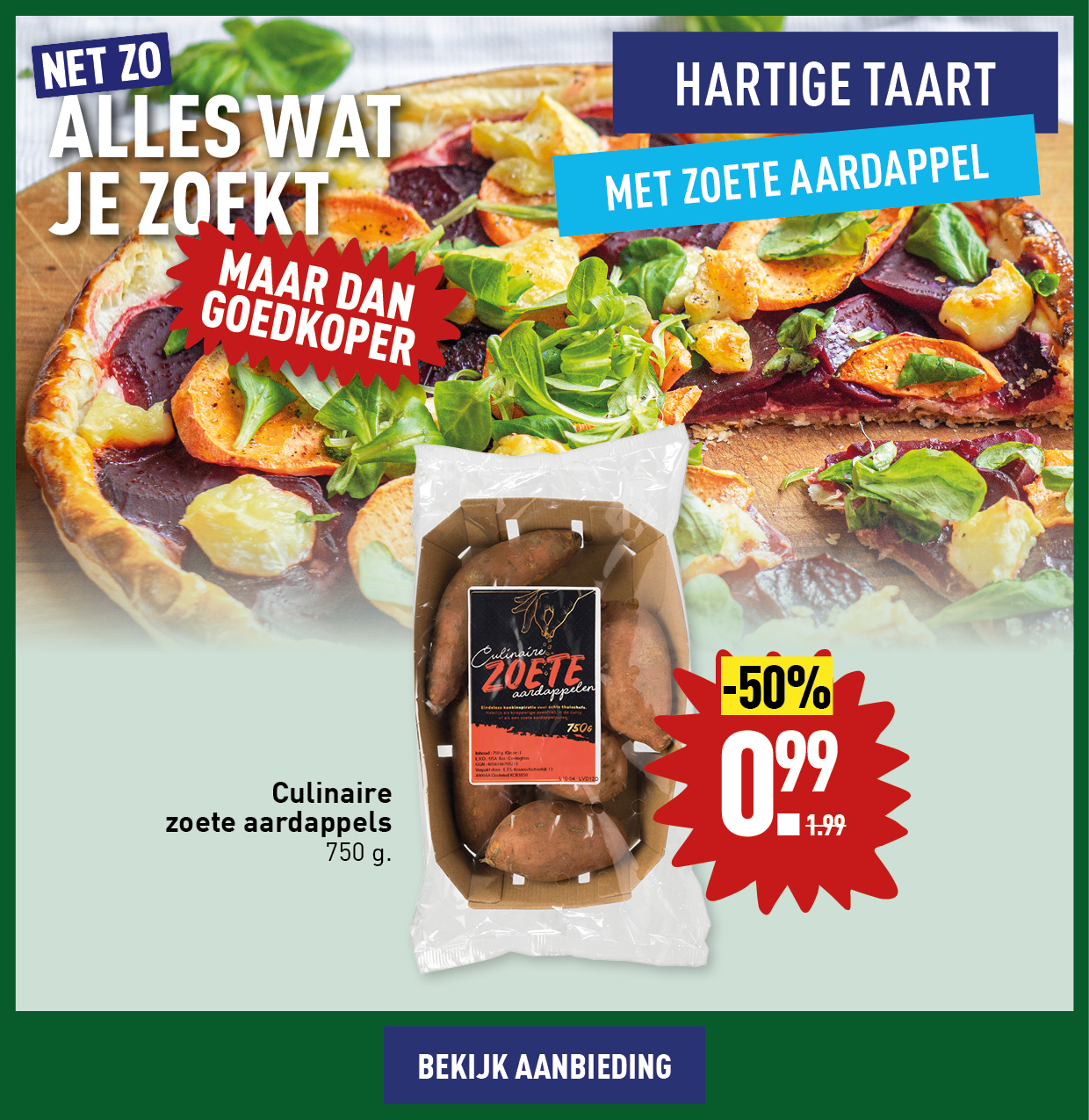 Alles wat je zoekt zoete aardappel