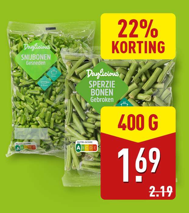 snij en sperziebonen