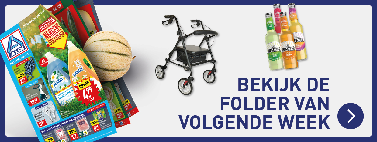 Folder volgende week