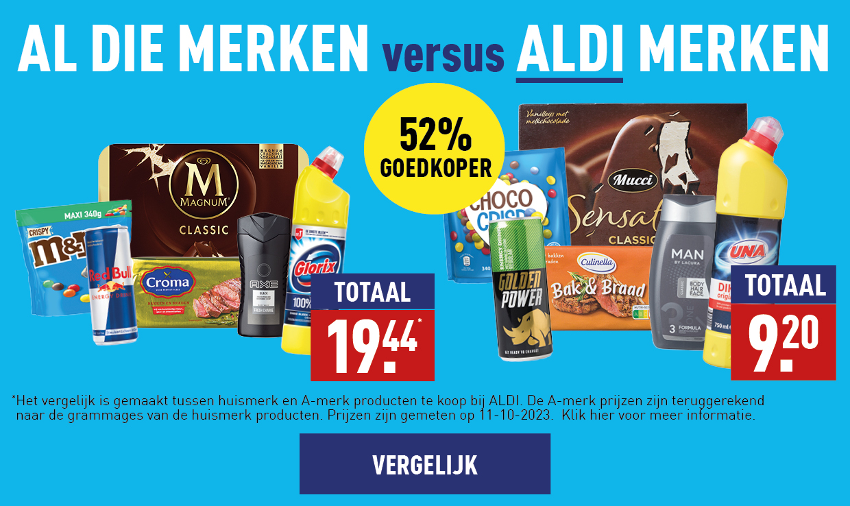 AL DIE versus ALDI