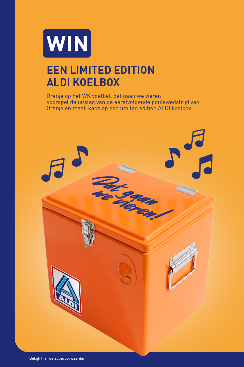 Win een limited edition ALDI koelbox