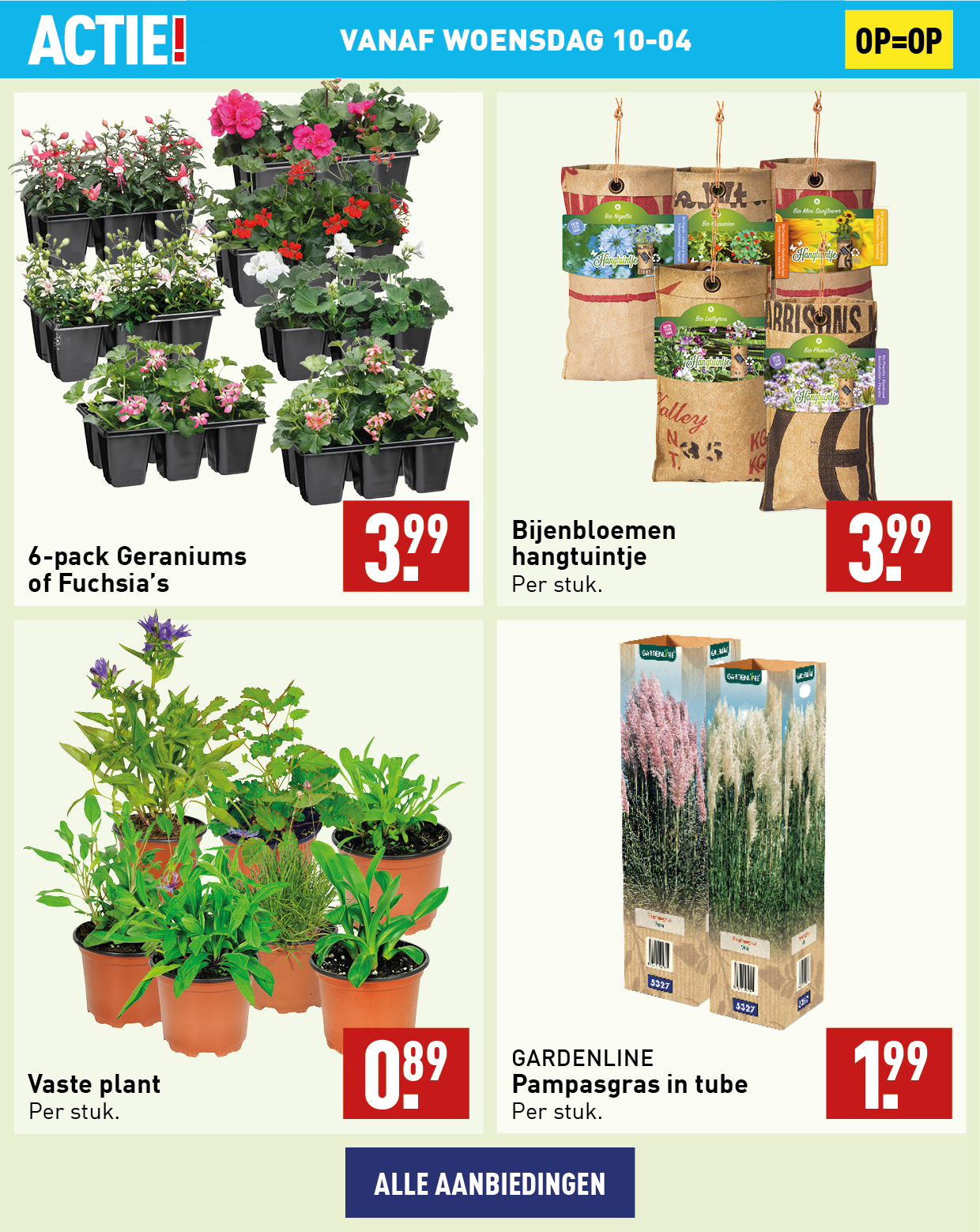 Bloemen en planten