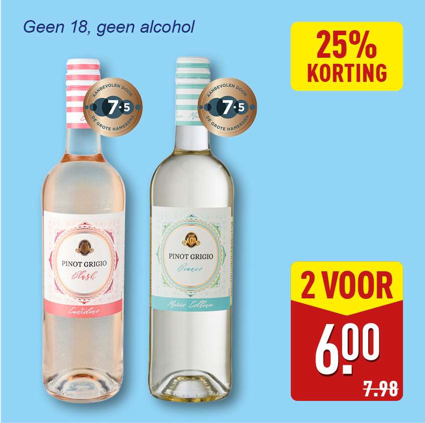 Cantolino Pinot Grigio Blush en Bianco