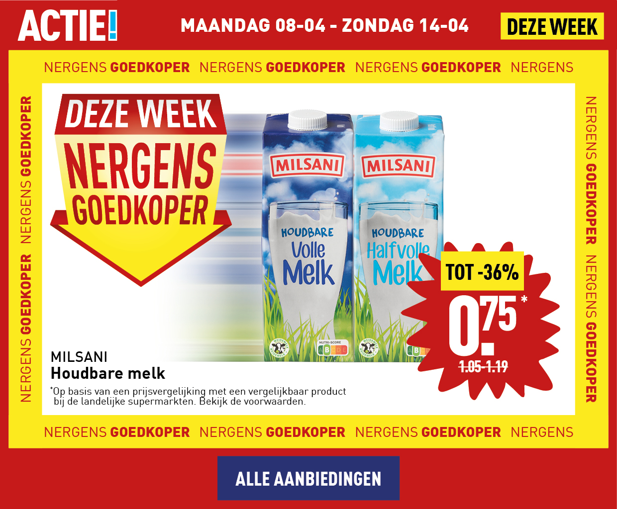 Deze week nergens goedkoper