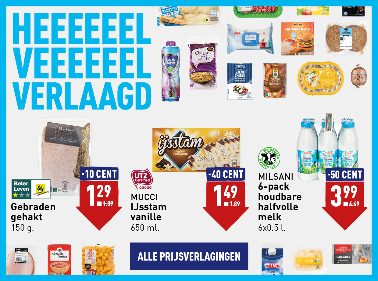 Prijsverlagingen
