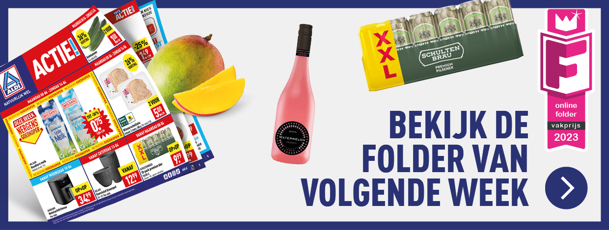 Folder volgende week