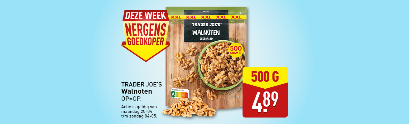 Deze week nergens goedkoper