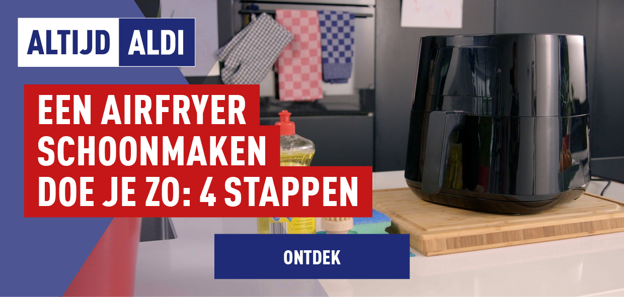 Altijd ALDI airfryer schoonmaken