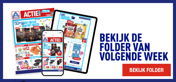 Folder volgende week